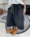 Ethan Carpenter Bermuda denim pants