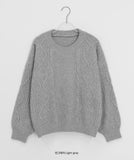 Higel Color Cable Round Knit