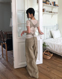 Ludd Layered Short Sleeve Top Set