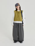 [BAONHAUS] Cotani String Washing Balloon Pants