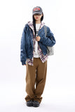 Bruno glossy hooded MA-1 jumper