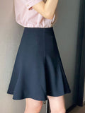 Seon Tweed Flare Mini Skirt