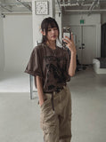 Control Painting Over Pig Short Sleeve
