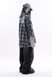 Elvin over check shirt