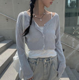 Gino Crop Cardigan