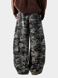 Summer Camo Wide Cargo Pants