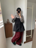 Dashu Pigment Color Wide Pants