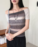 Hilpa Silver Point Nylon Pintuck Wide Two-Way Pants