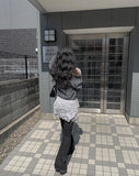 Newel Wrinkle Muffler One Piece Set
