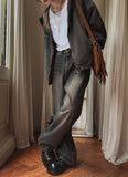 Deep L In-Hour Washing Wide Denim