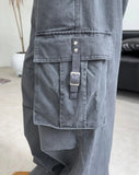 Cardin Washed Strap Cargo Pants