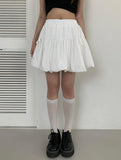 Pind Ribbon Balloon Pumpkin Mini Skirt