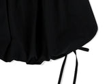 SHIRRING BALLOON SKIRT