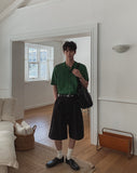Pvi Cotton Bermuda Pants