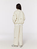 Double Stitch Wide Pants