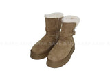 FOLD-DOWN SHEEPSKIN BOOTS