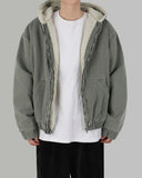 Fleece Dyed Hooded Jumper