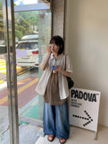 Cubibi Roll-up Stripe Over Shirt