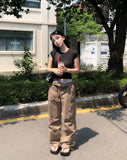 Cont Parachute Adjust Cargo Pants