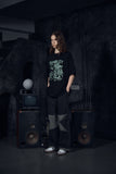 Star Wide Denim Pants