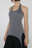 (2-WAY) LAYERED STRAP HALTER TOP