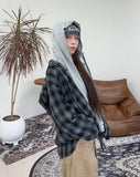 Niello Crop Hooded Zip-Up