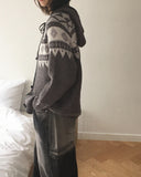 Linga Duffle Nordic Hood Knit Cardigan