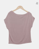 Soma One-Shoulder Short-Sleeve T-Shirt