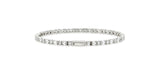 Essence Silver (W) Oval MIX Tennis Bracelet