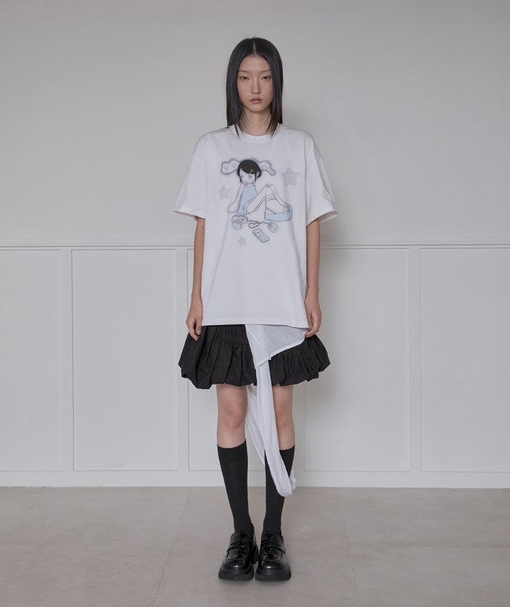【FLAREUP】25SS★ Dani T-Shirt (FL-177) FLAREUP] Dani T-Shirt (FL-176_White) – SellerWork