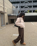 Lesson Buckle Vintage Leather Shoulder Bag