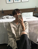 Summer Stripe Boucle Knit