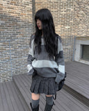 Kanko Two-Pocket Black Denim Mini Skirt