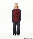 ROCK STAR RAGLAN STRIPE LS TEE
