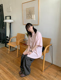 Deiku Basic Cotton Over Short Sleeve Shirt