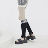 Simo Open Toe Platform Sole Sandals