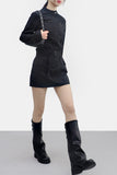 Turi Layered Buckle Platform Boots