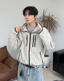 Phalan Utility Zipper Wind Jacket