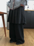 [Brushed Lining] Akan Brushed Wide Training Banding Pants