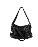 Cardi Stud Double Zipper Shoulder Bag