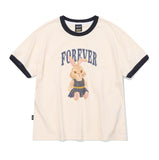 Forevery CROP Ringer Tee