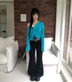 Polyp Low-Waist Bootcut Pants