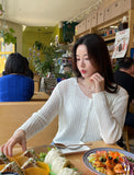 Mayben Ribbed Knit Cardigan