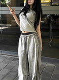 Vintage Washing Wide Pants Sagging ver.