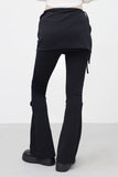 Yenne wrap skirt pants