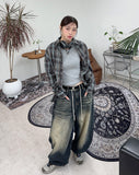GL flannel check shirt