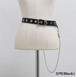 Rock Chic Eyelet Chain Belt