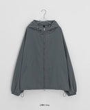 [unisex] Alvin Two-Way Hood Windbreaker