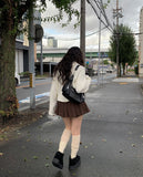 Rummin Boucle Neck Polar Knit