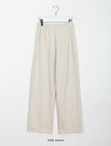 Fenme Brushed Banding Layered Pants